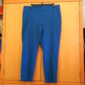 Pull-On Teal Pants size 18 by Counterparts.